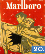 Wang Guangyi, Great Criticism Series: Marlboro, 1998