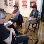 Meeting at Škuc Gallery
